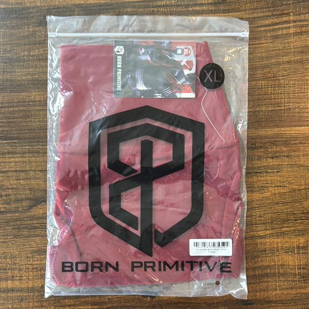 Born Primitive Wine New Heights Booty Shorts XL